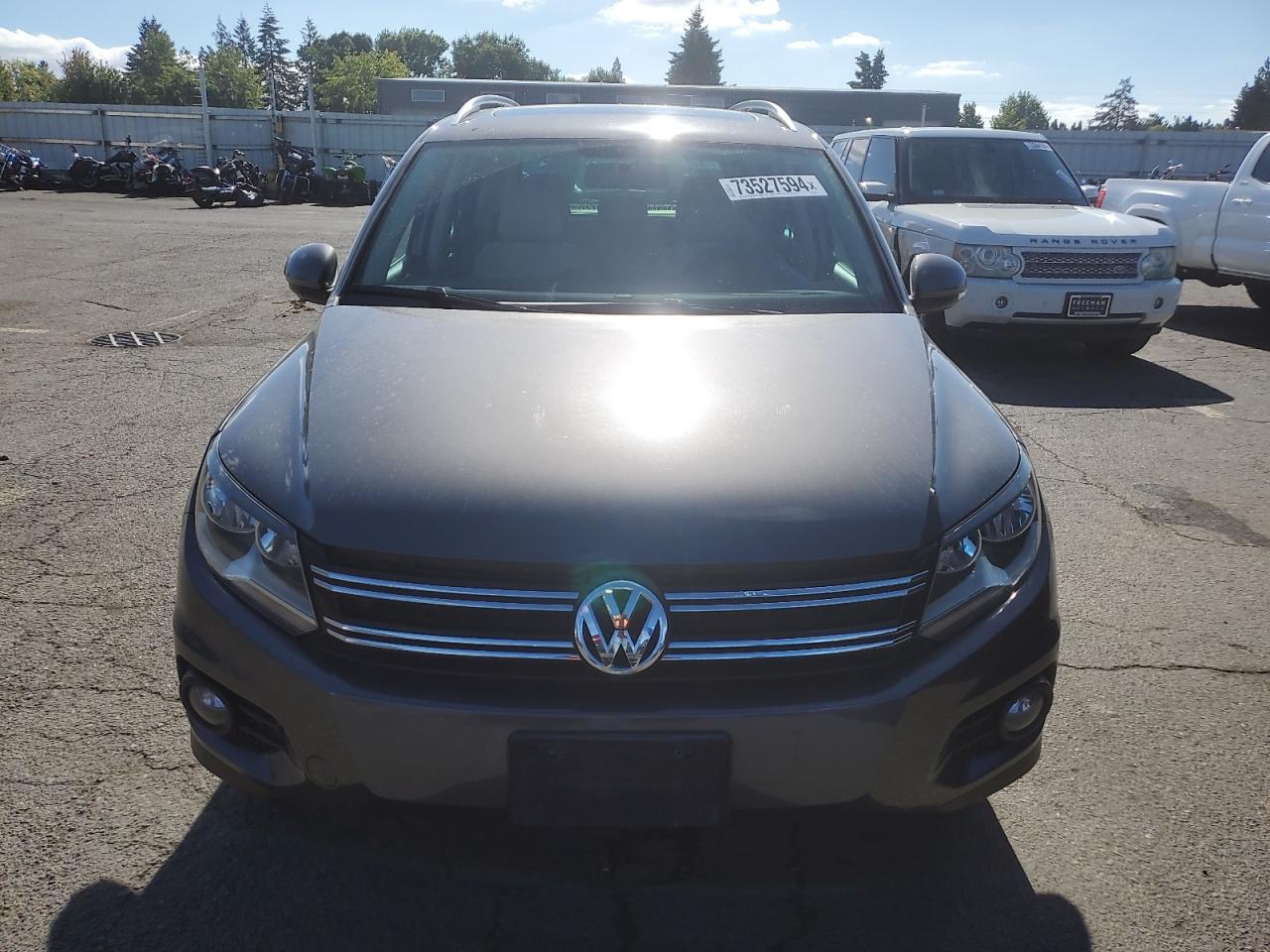 Lot #2905278482 2012 VOLKSWAGEN TIGUAN S