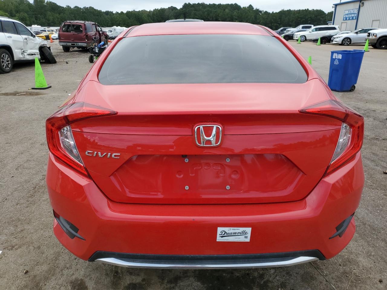 Lot #2919155814 2020 HONDA CIVIC LX