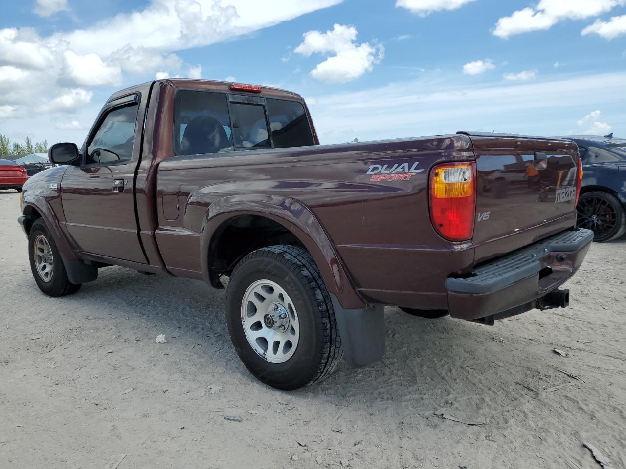 MAZDA B3000 2003 burgundy  gas 4F4YR12U53TM07501 photo #3