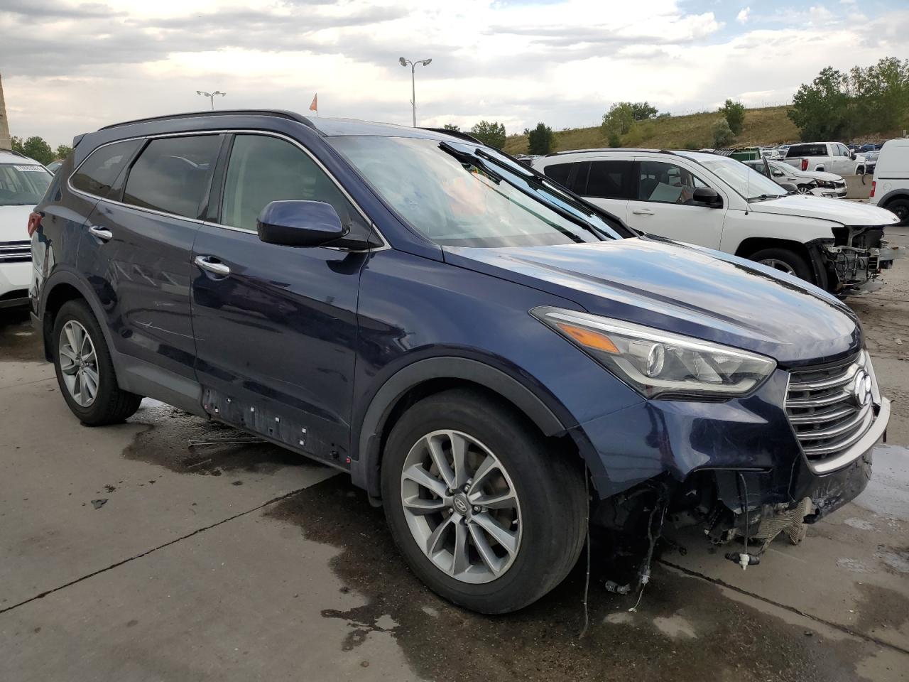 Lot #2926559301 2018 HYUNDAI SANTA FE S