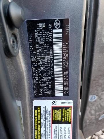 2019 TOYOTA CAMRY L 4T1B11HK2KU803093