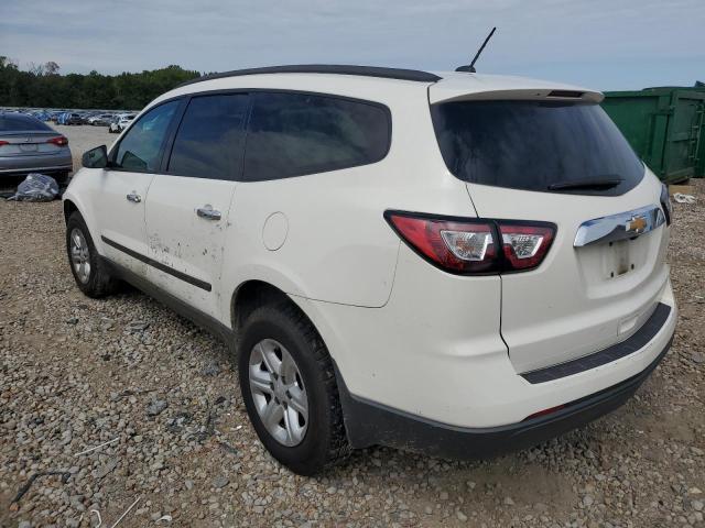 CHEVROLET TRAVERSE L 2013 white  gas 1GNKRFED6DJ157620 photo #3