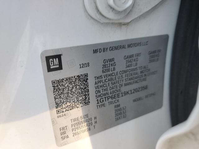 2019 GMC CANYON DEN 1GTP6EE19K1202358