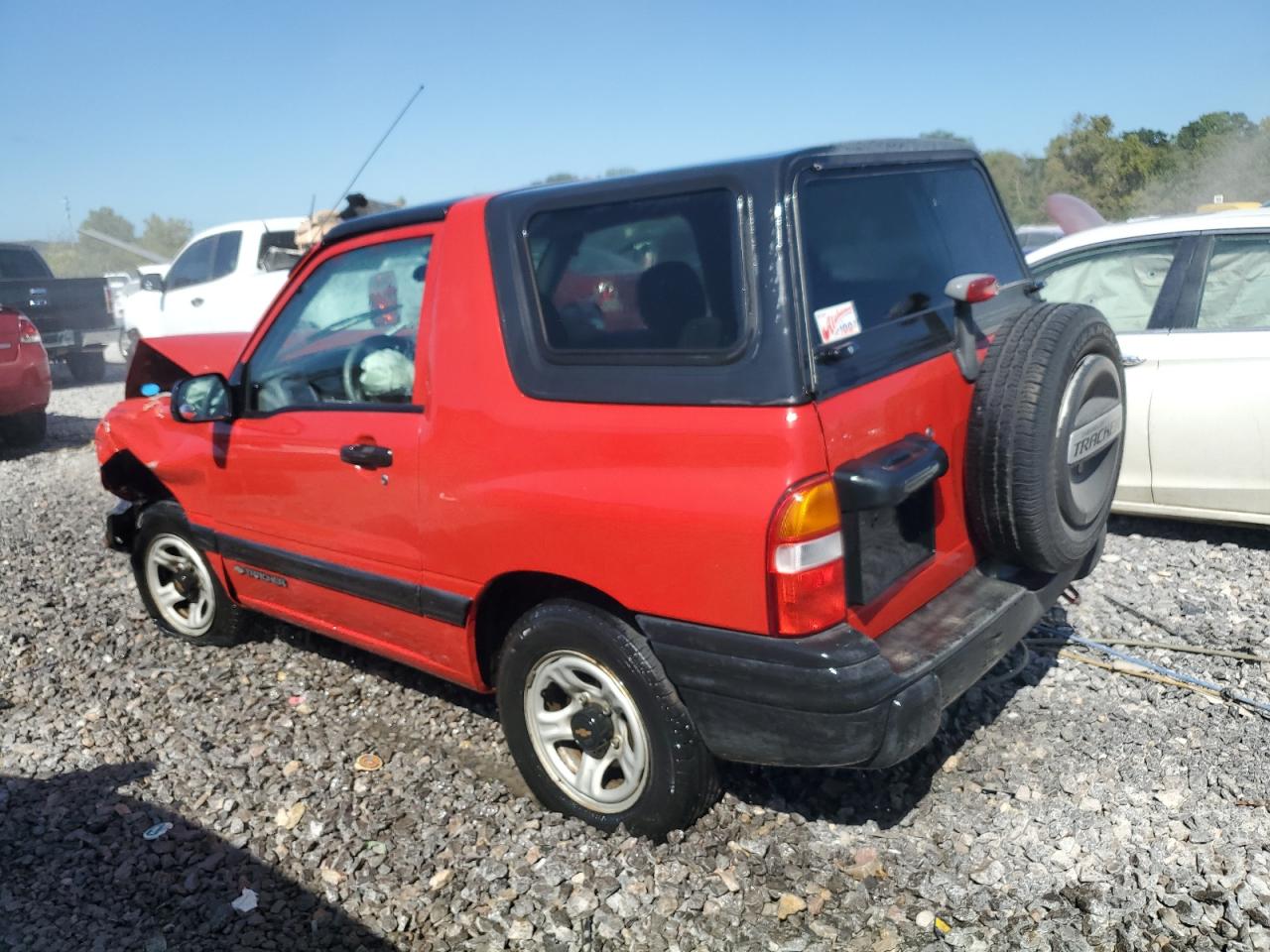 CHEVROLET TRACKER 1999 red  gas 2CNBE1862X6931542 photo #3