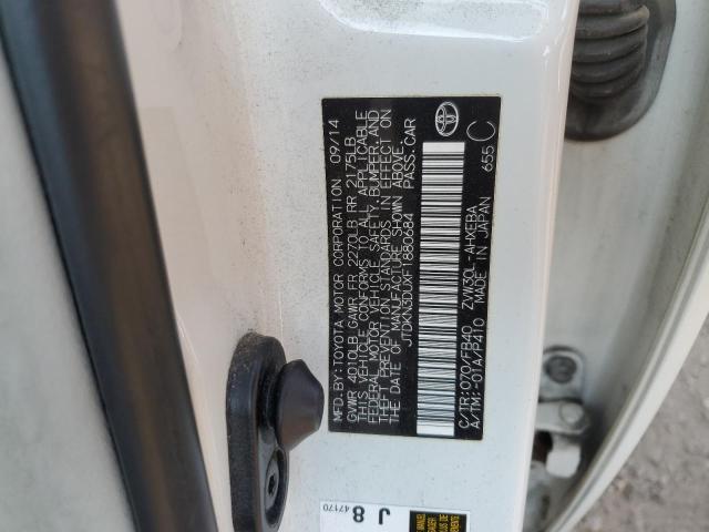 2015 TOYOTA PRIUS - JTDKN3DUXF1880684
