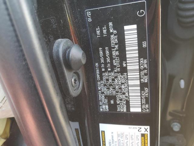 VIN JTJAM7BX3N5321694 2022 Lexus GX, 460 no.12