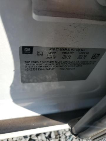 2017 BUICK LACROSSE P - 1G4ZS5SSXHU144300