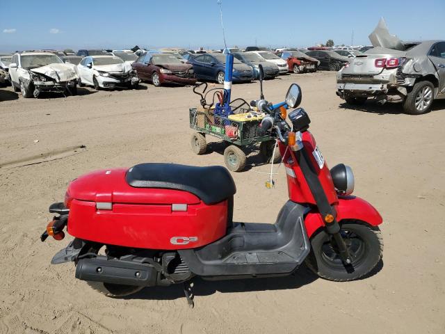 YAMAHA SCOOTER 2008 red  gas LPRSA33AX8A120755 photo #1