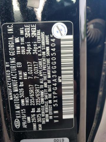 2016 KIA SORENTO LX - 5XYPG4A36GG054045