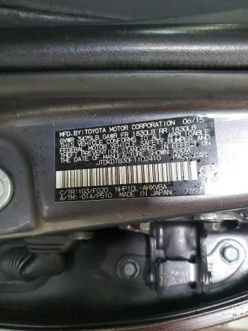 2015 TOYOTA PRIUS C - JTDKDTB30F1102410