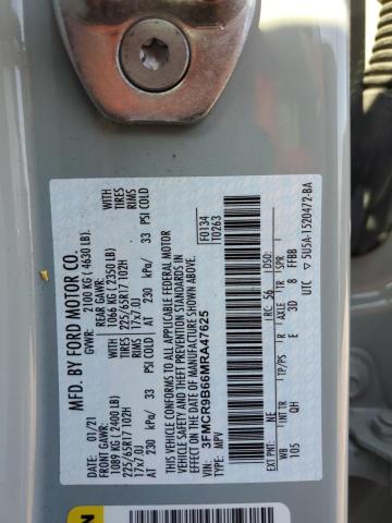 2021 FORD BRONCO SPO - 3FMCR9B66MRA47625