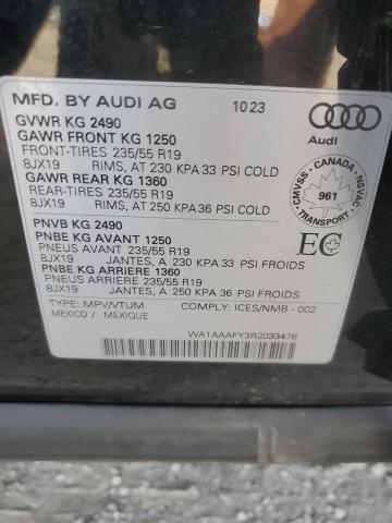 2024 AUDI Q5 KOMFORT - WA1AAAFY3R2033476