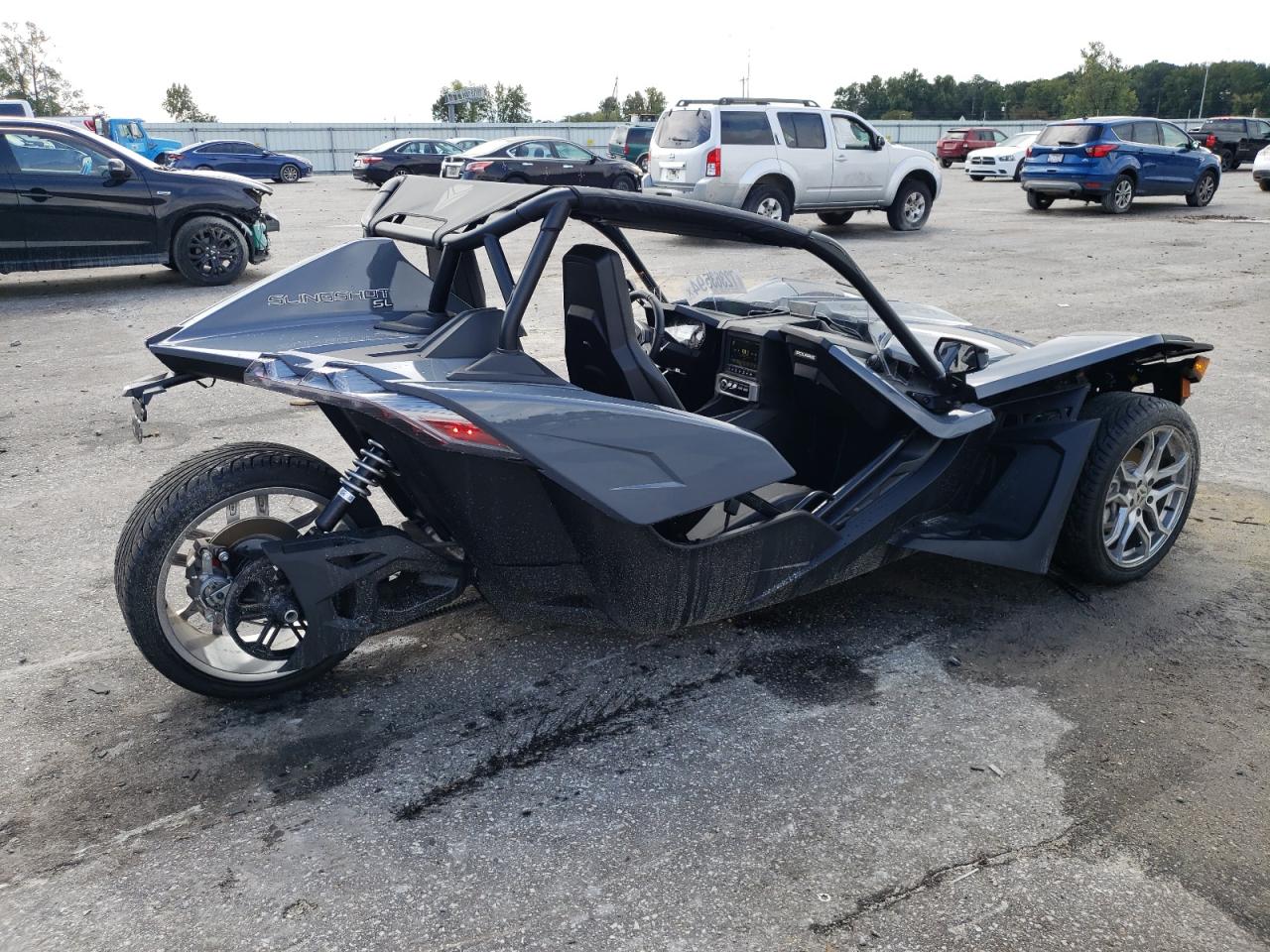 POLARIS SLINGSHOT 2023 gray  gas 57XAAPHD9P8157630 photo #4