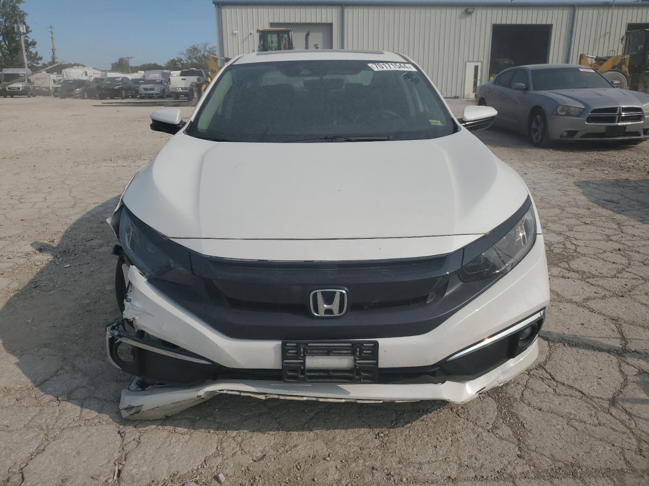 Lot #2928944726 2020 HONDA CIVIC EXL