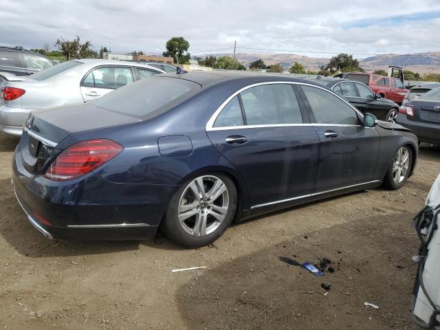 MERCEDES-BENZ S 450 2018 blue  gas WDDUG6GB6JA358213 photo #4