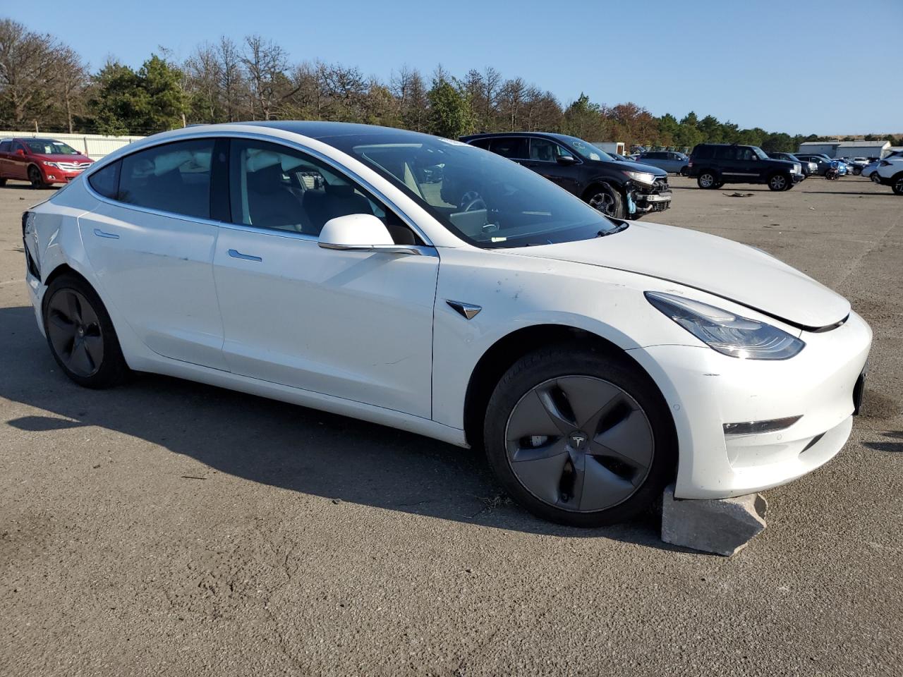 Lot #2969090369 2020 TESLA MODEL 3