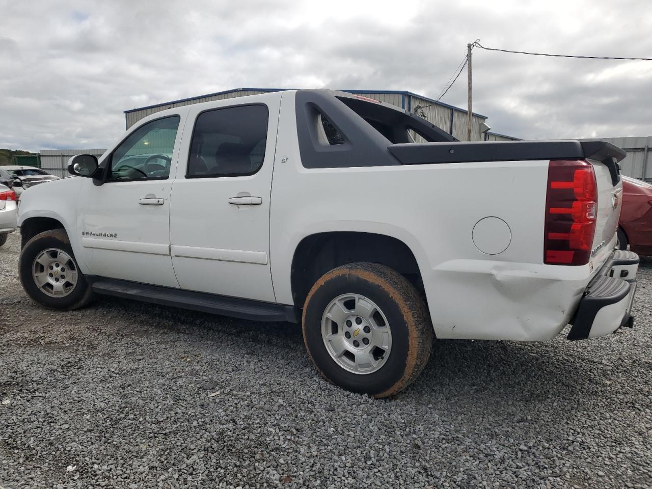 CHEVROLET AVALANCHE 2007 white  flexible fuel 3GNEC12007G316172 photo #3