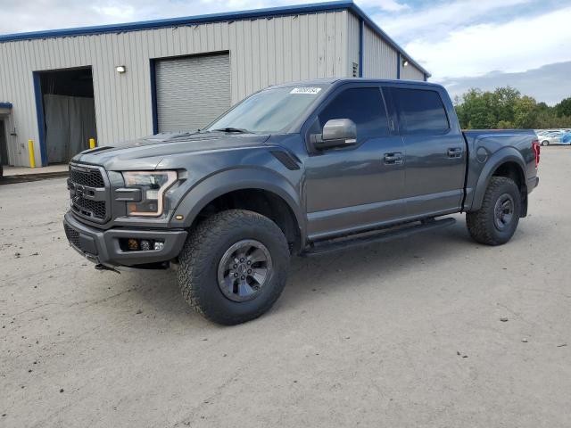 FORD F150 RAPTO 2018 gray  gas 1FTFW1RG3JFC54248 photo #1