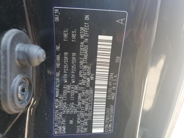 2018 TOYOTA SIENNA VAN 5TDDZ3DC3JS203881