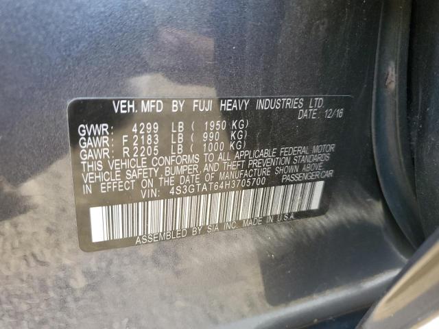 2017 SUBARU IMPREZA LI - 4S3GTAT64H3705700