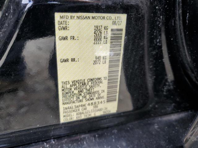 2017 NISSAN ALTIMA 2.5 - 1N4AL3AP4HC488345