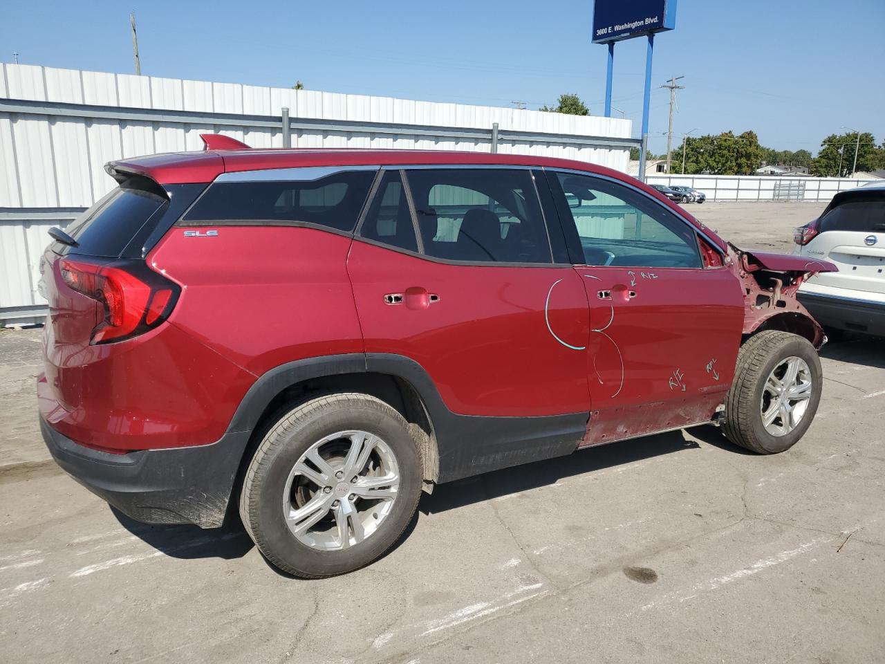 Lot #2874292256 2018 GMC TERRAIN SL