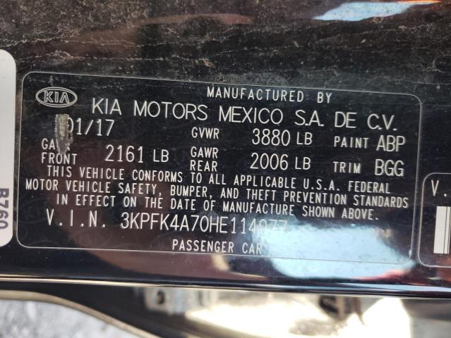 2017 KIA FORTE LX - 3KPFK4A70HE114977