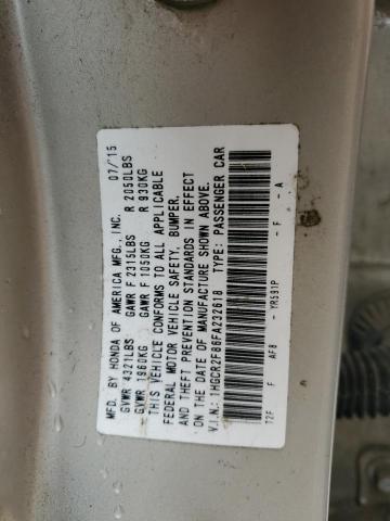 2015 HONDA ACCORD EXL 1HGCR2F86FA232618  70813624