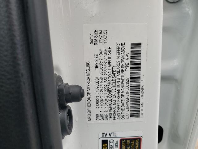 2017 HONDA CR-V LX - 5J6RW5H31HL003527