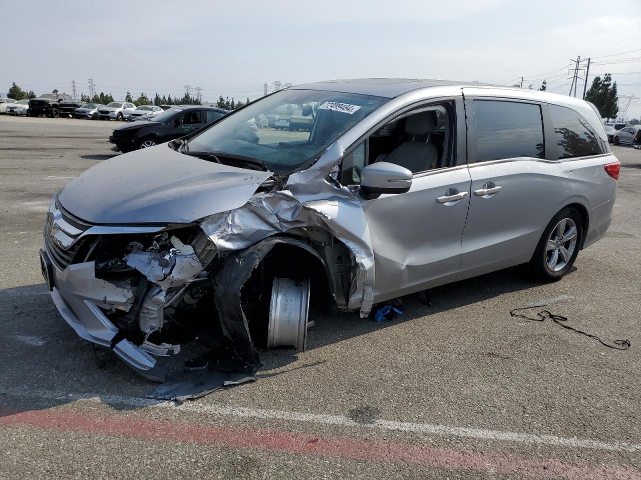 Lot #3037009749 2019 HONDA ODYSSEY EX