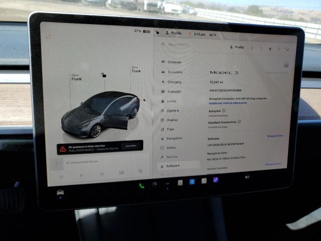2023 TESLA MODEL 3 - 5YJ3E1EA4PF451868