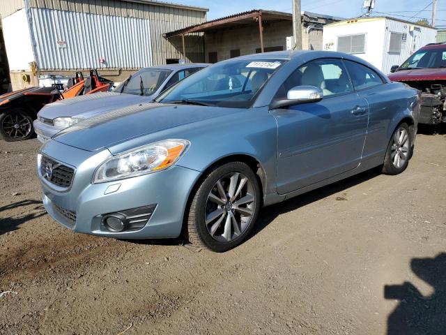 VOLVO C70 T5 2013 blue converti gas YV1672MC7DJ142765 photo #1