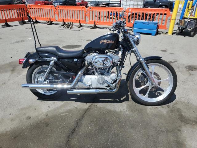 HARLEY-DAVIDSON XL883 C 2002 black road/str gas 1HD4CJM122K134256 photo #1