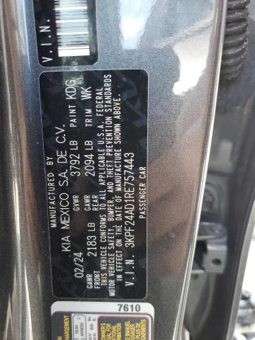 2024 KIA FORTE LX - 3KPF24AD1RE757443