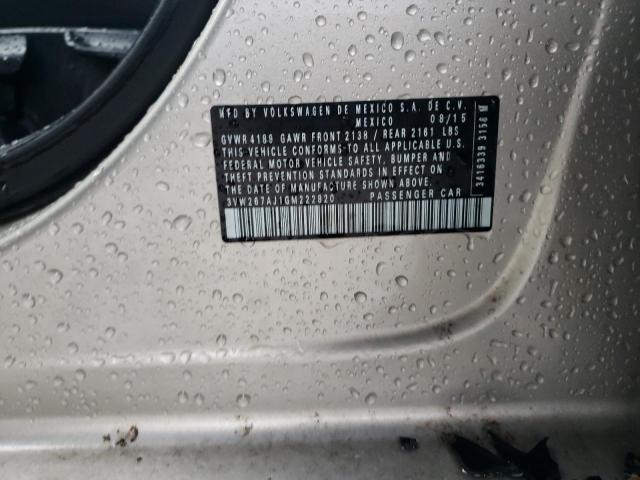 2016 VOLKSWAGEN JETTA S - 3VW267AJ1GM222820
