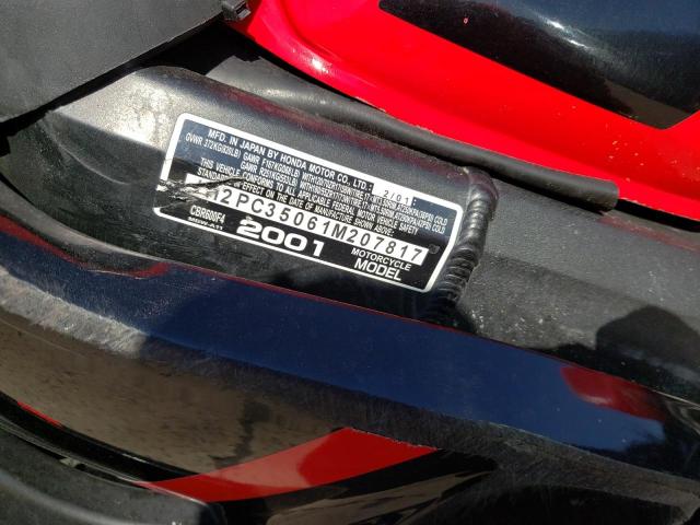 2001 HONDA 6004FI - JH2PC35061M207817