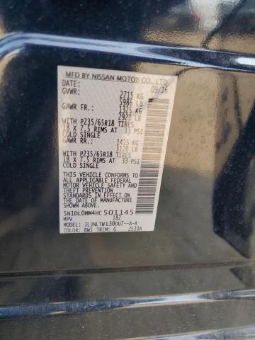 2017 INFINITI QX60 - 5N1DL0MM4HC501145