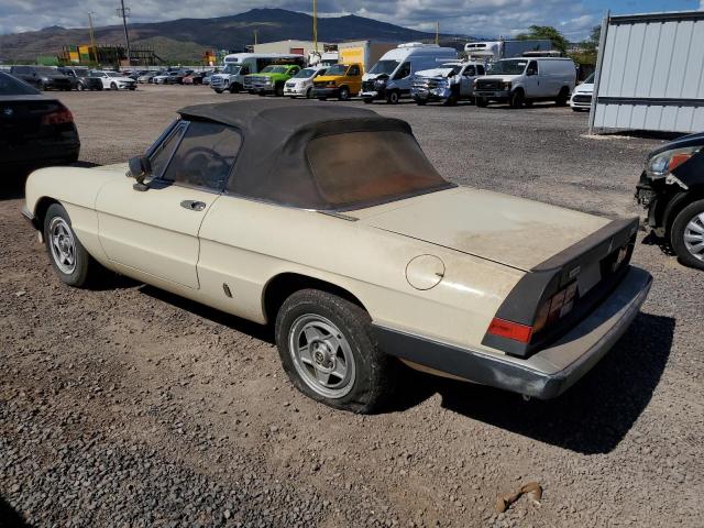 ALFA ROMEO VELOCE 200 1983 beige  gas ZARBA5419D1016371 photo #3