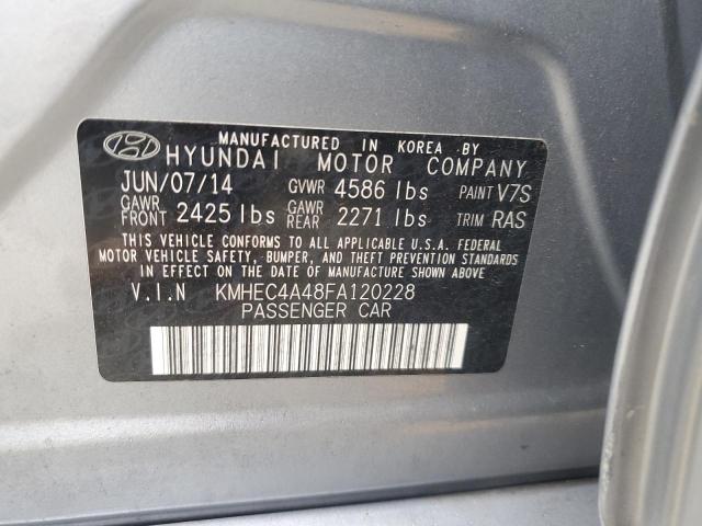 2015 HYUNDAI SONATA HYB - KMHEC4A48FA120228