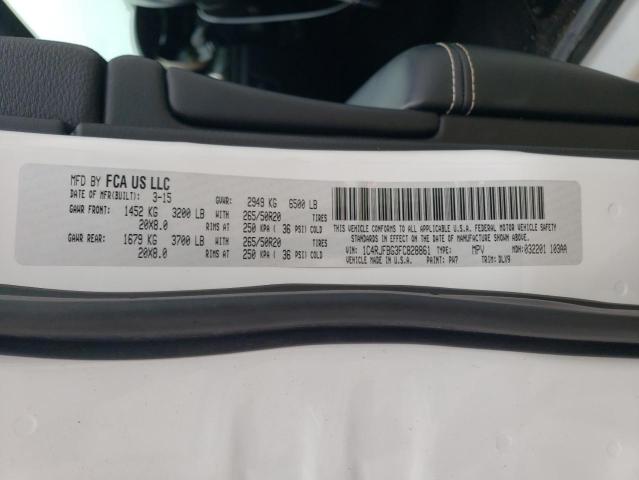 2015 JEEP GRAND CHER - 1C4RJFBG3FC828861
