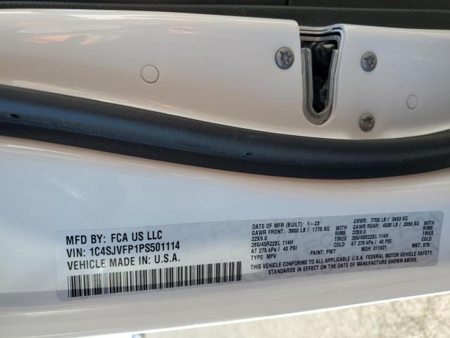 2023 JEEP GRAND WAGO 1C4SJVFP1PS501114