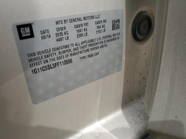 2015 CHEVROLET MALIBU 1LT - 1G11C5SL3FF110586