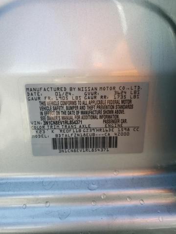2024 NISSAN VERSA SV - 3N1CN8EV1RL854371