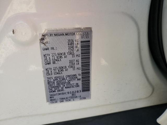 2015 NISSAN ROGUE S - 5N1AT2MT8FC910283