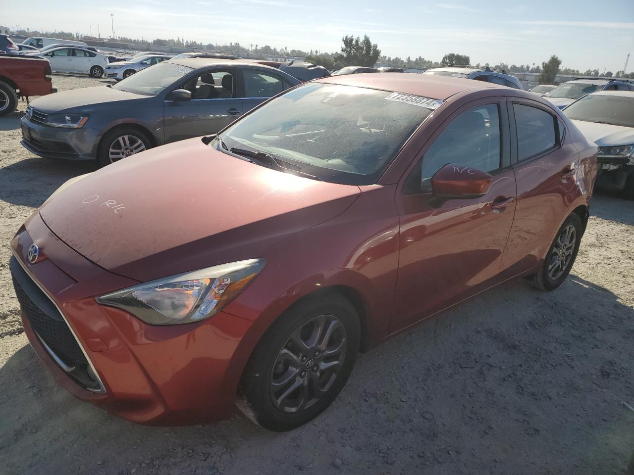 Lot #2935577090 2019 TOYOTA YARIS L