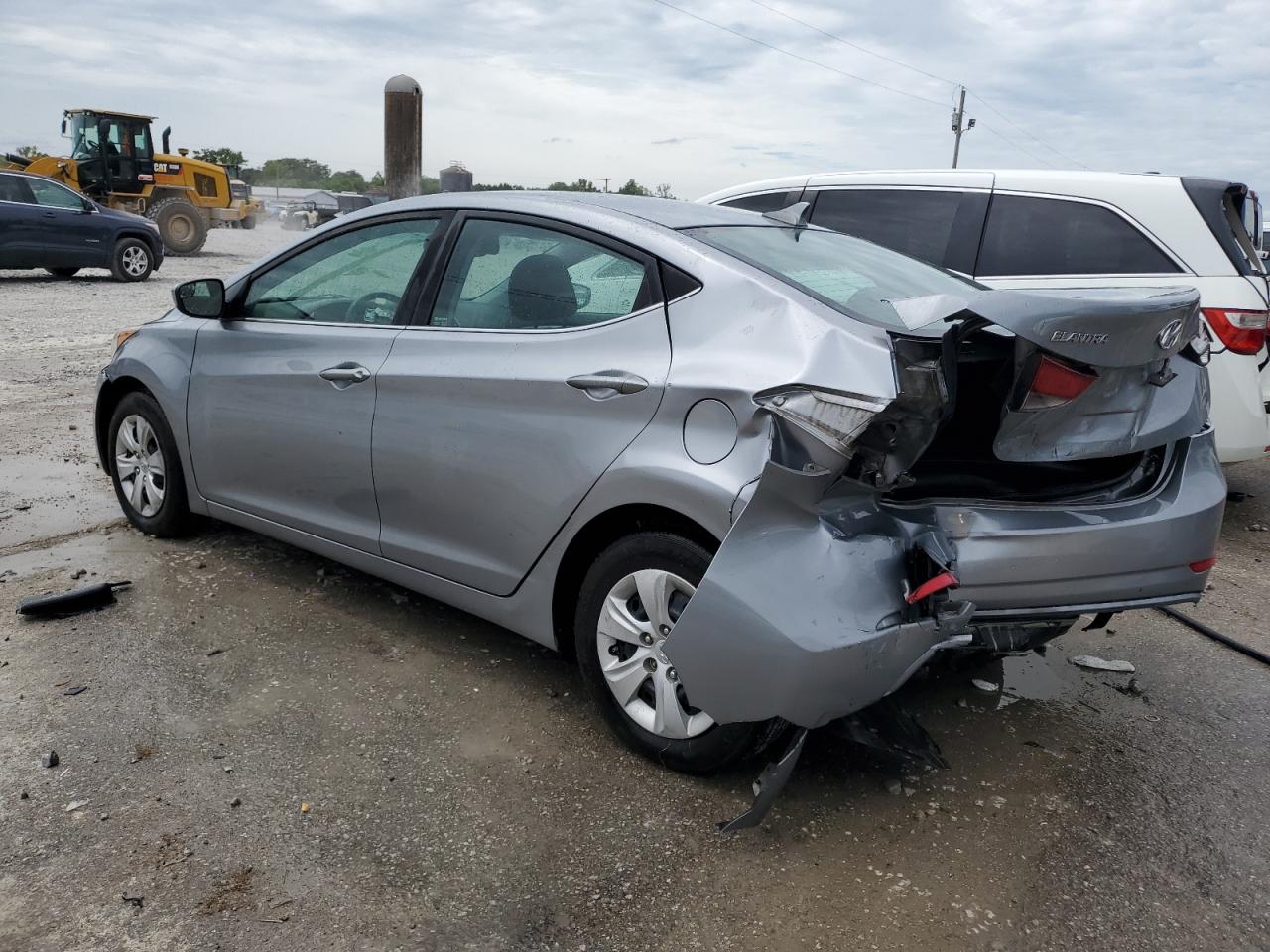 Lot #2843414552 2015 HYUNDAI ELANTRA SE