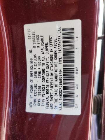 2016 HONDA ACCORD SPO - 1HGCR2F58GA032704