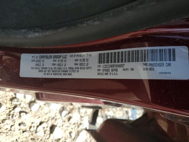 VIN 1C3CCCAB9FN546057 2015 CHRYSLER 200 no.13