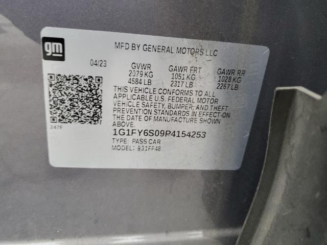 VIN 1G1FY6S09P4154253 2023 Chevrolet Bolt, LT no.12