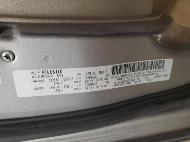 2016 DODGE GRAND CARA - 2C4RDGCG2GR378026